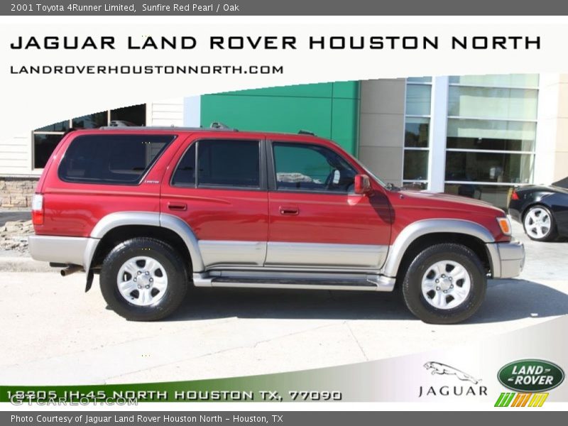 Sunfire Red Pearl / Oak 2001 Toyota 4Runner Limited