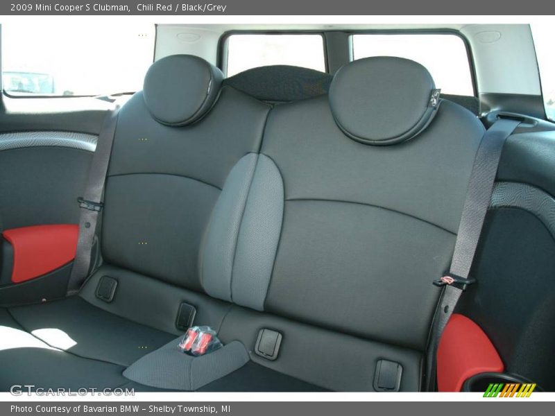 Chili Red / Black/Grey 2009 Mini Cooper S Clubman