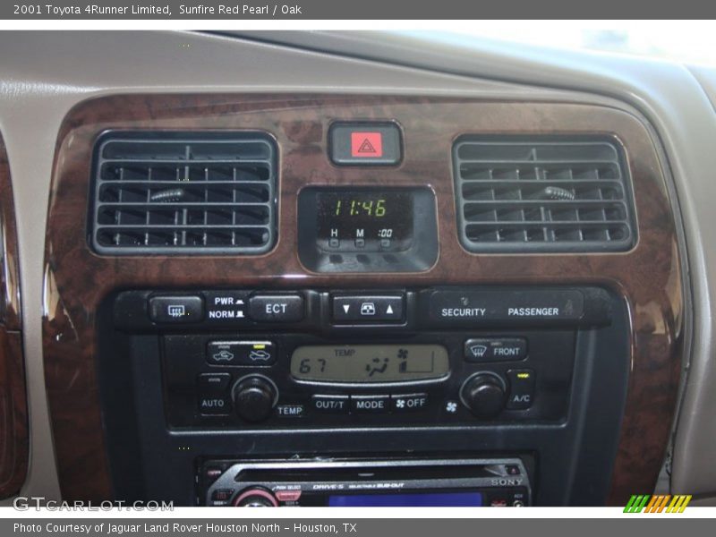 Sunfire Red Pearl / Oak 2001 Toyota 4Runner Limited