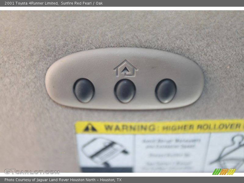 Sunfire Red Pearl / Oak 2001 Toyota 4Runner Limited