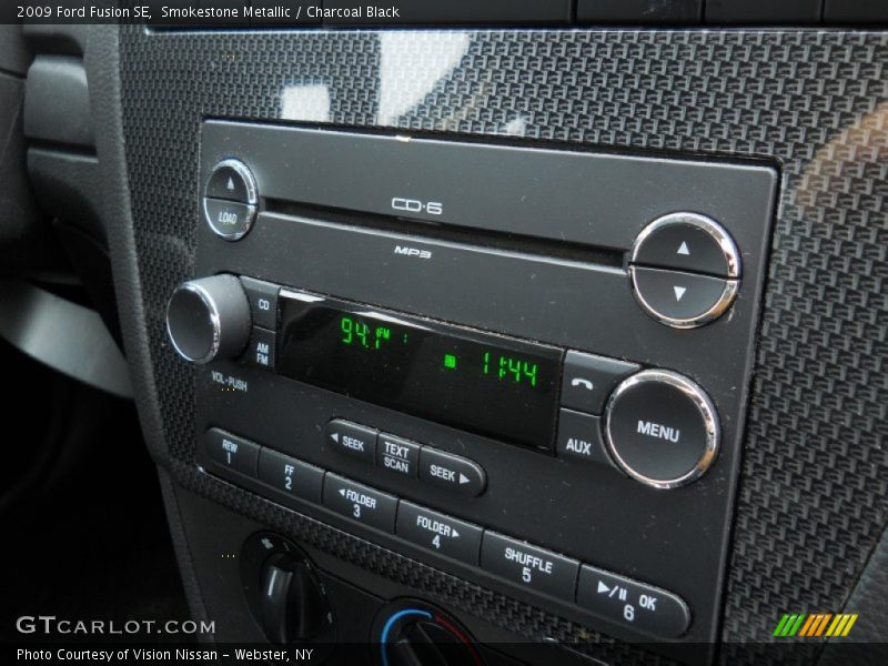 Smokestone Metallic / Charcoal Black 2009 Ford Fusion SE