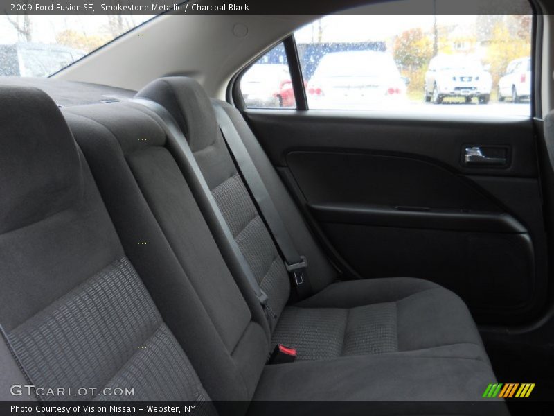 Smokestone Metallic / Charcoal Black 2009 Ford Fusion SE