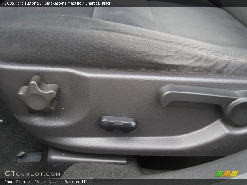 Smokestone Metallic / Charcoal Black 2009 Ford Fusion SE