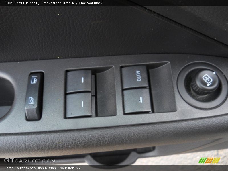 Smokestone Metallic / Charcoal Black 2009 Ford Fusion SE