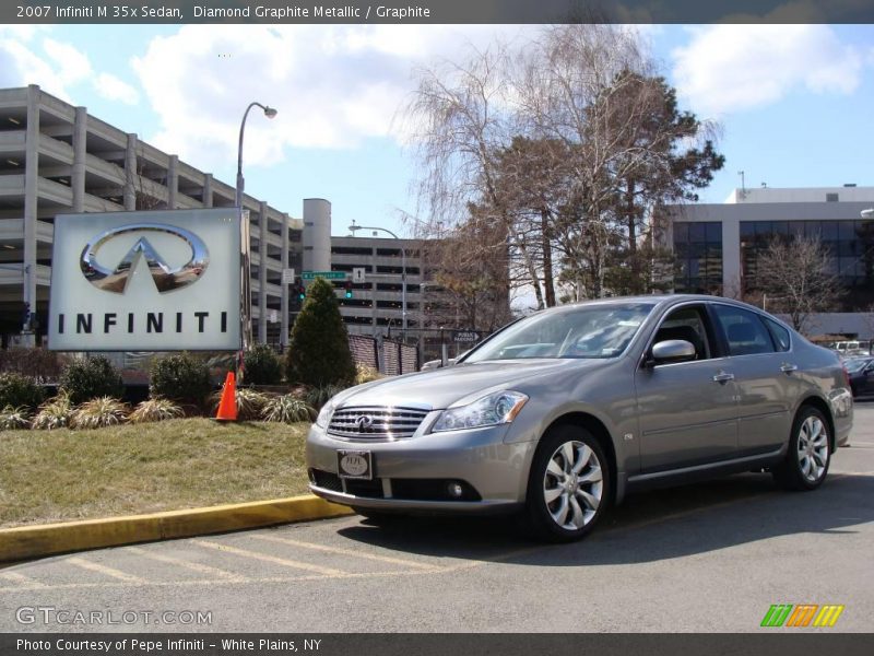 Diamond Graphite Metallic / Graphite 2007 Infiniti M 35x Sedan