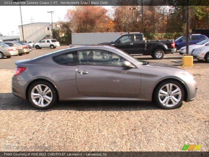 Nordschleife Gray / Black Cloth 2011 Hyundai Genesis Coupe 2.0T