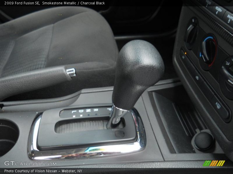 Smokestone Metallic / Charcoal Black 2009 Ford Fusion SE