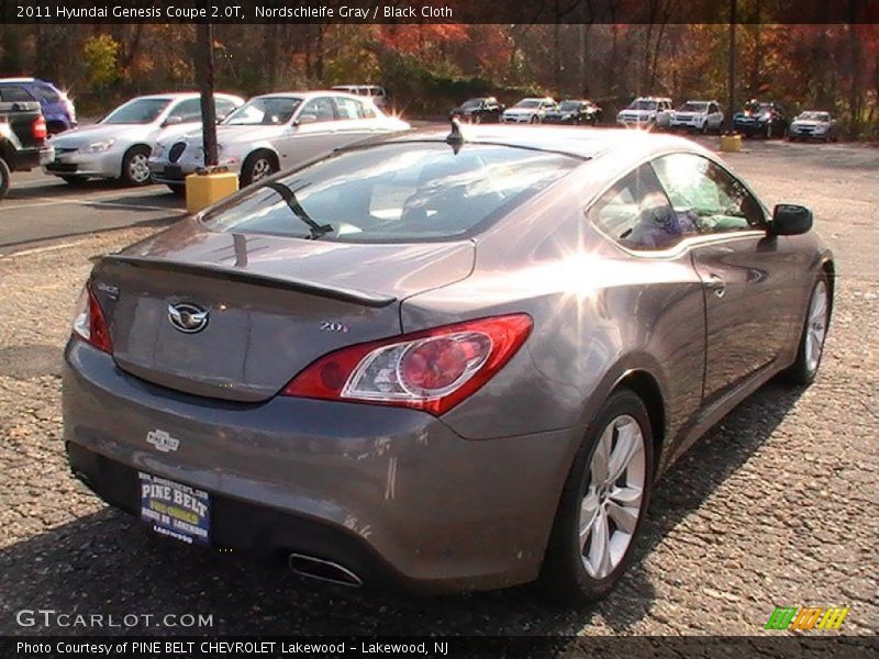 Nordschleife Gray / Black Cloth 2011 Hyundai Genesis Coupe 2.0T