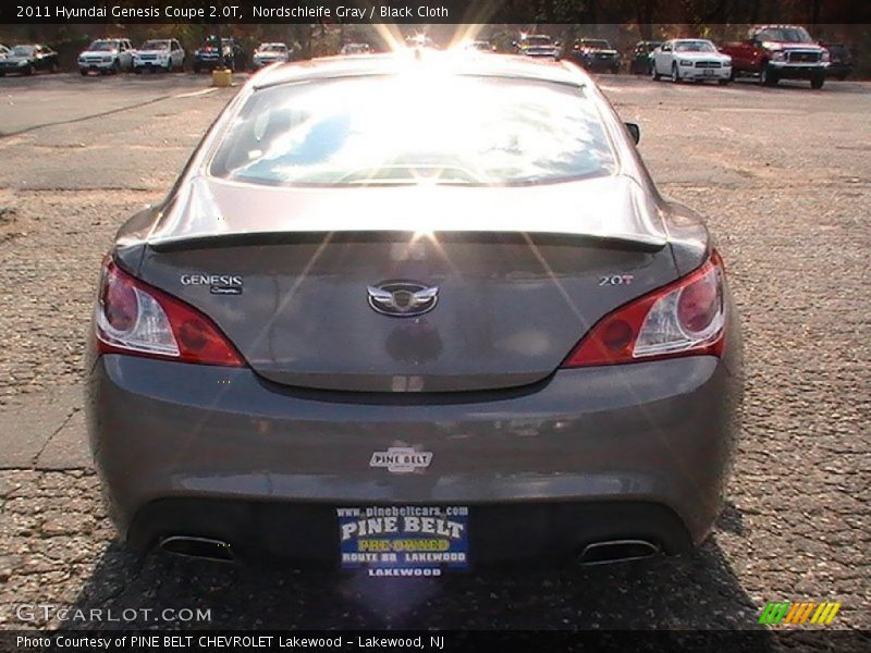 Nordschleife Gray / Black Cloth 2011 Hyundai Genesis Coupe 2.0T