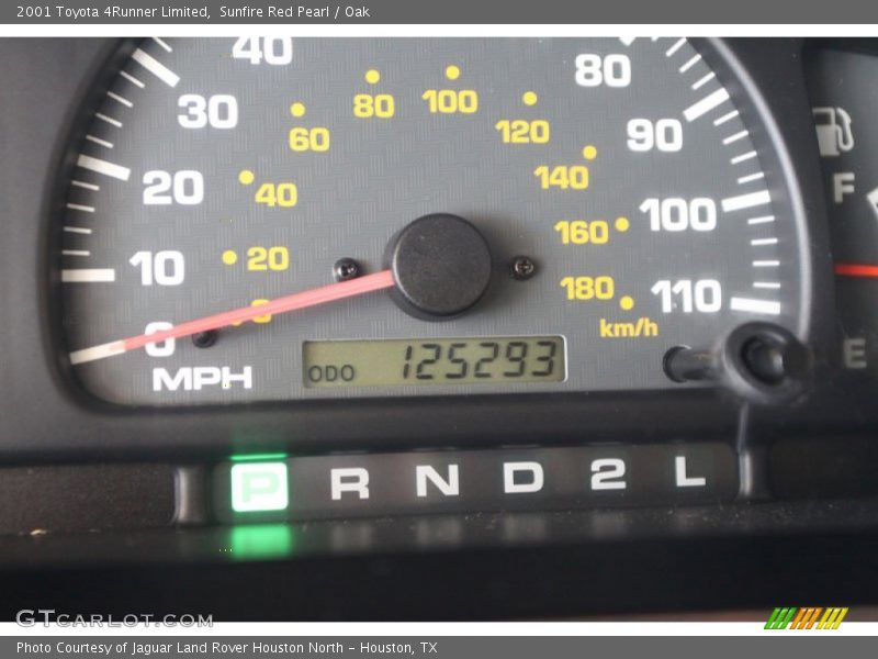 Sunfire Red Pearl / Oak 2001 Toyota 4Runner Limited