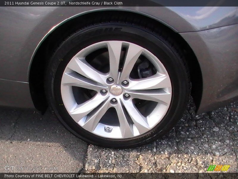 Nordschleife Gray / Black Cloth 2011 Hyundai Genesis Coupe 2.0T