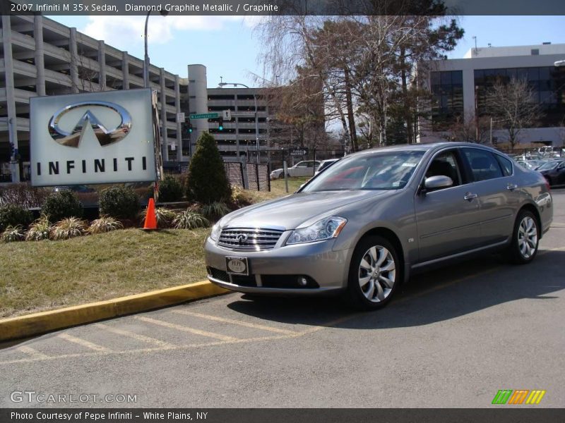 Diamond Graphite Metallic / Graphite 2007 Infiniti M 35x Sedan