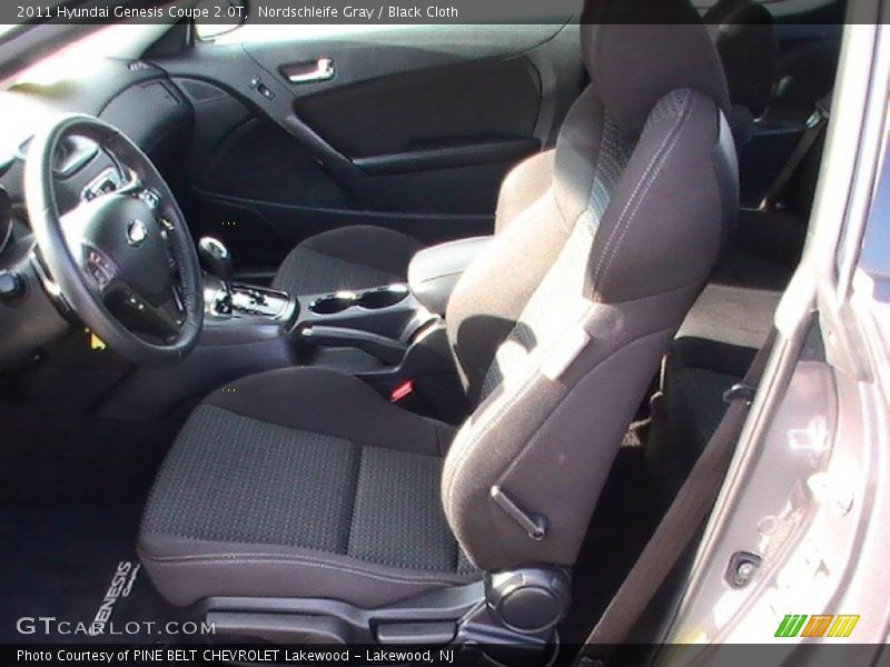 Nordschleife Gray / Black Cloth 2011 Hyundai Genesis Coupe 2.0T