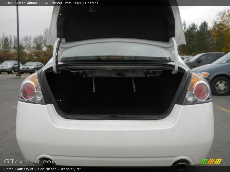 Winter Frost Pearl / Charcoal 2009 Nissan Altima 2.5 SL