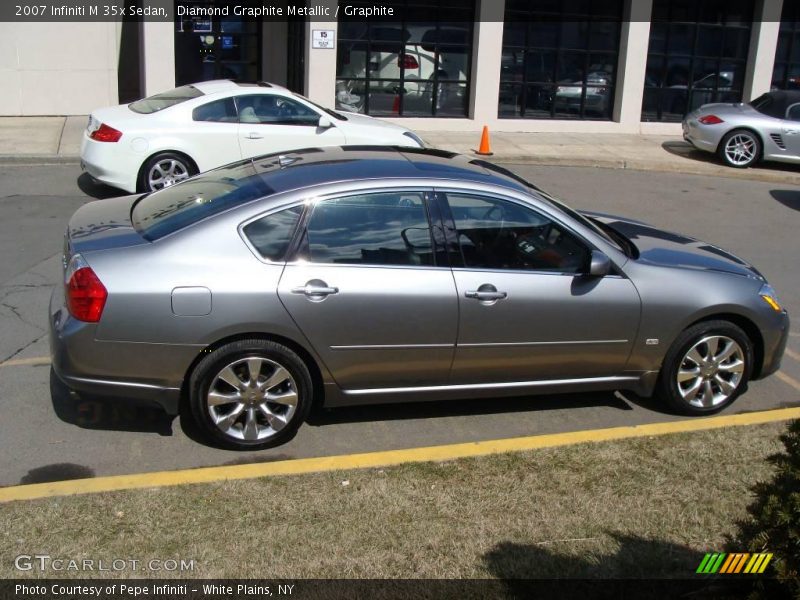 Diamond Graphite Metallic / Graphite 2007 Infiniti M 35x Sedan