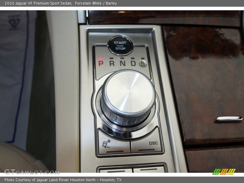Porcelain White / Barley 2010 Jaguar XF Premium Sport Sedan