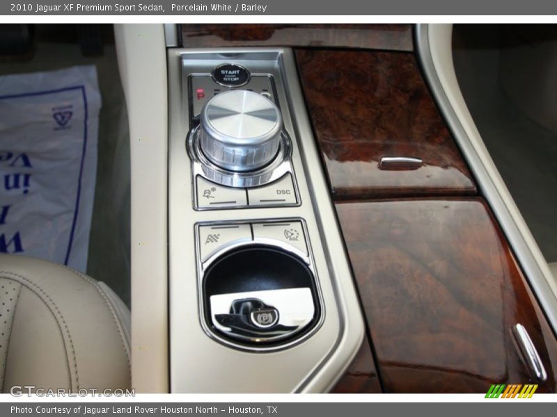 Porcelain White / Barley 2010 Jaguar XF Premium Sport Sedan