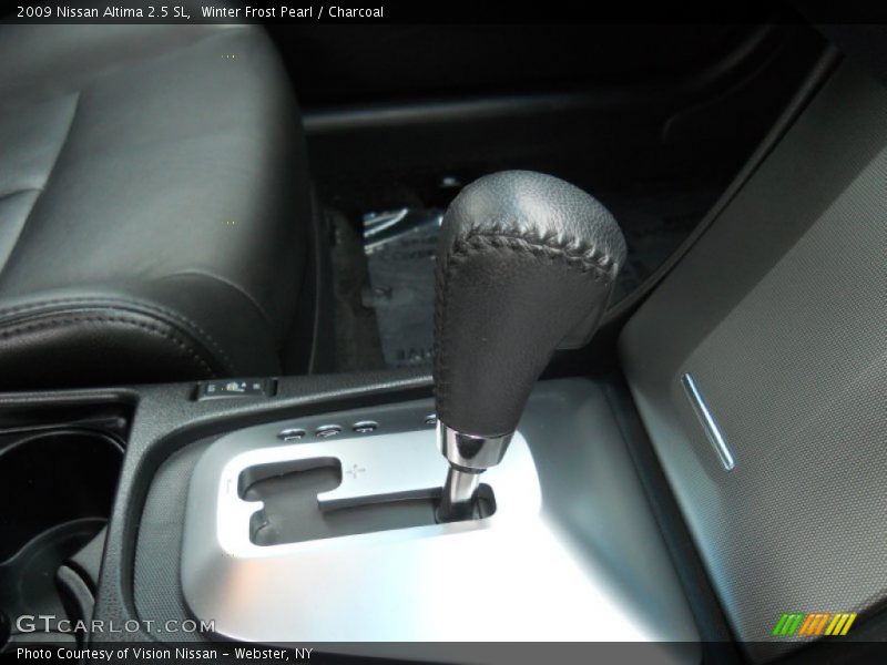 Winter Frost Pearl / Charcoal 2009 Nissan Altima 2.5 SL