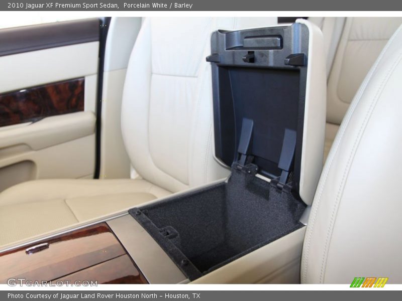 Porcelain White / Barley 2010 Jaguar XF Premium Sport Sedan