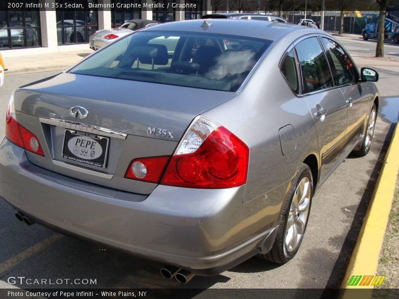 Diamond Graphite Metallic / Graphite 2007 Infiniti M 35x Sedan