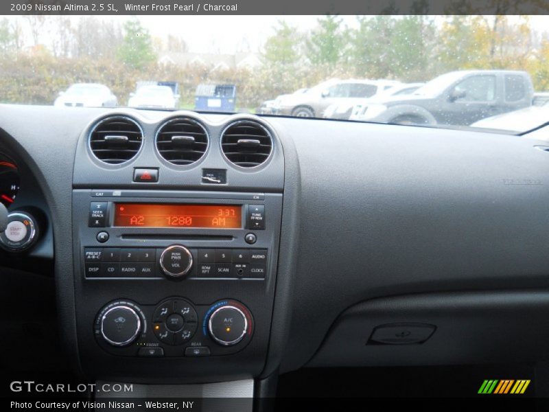 Winter Frost Pearl / Charcoal 2009 Nissan Altima 2.5 SL