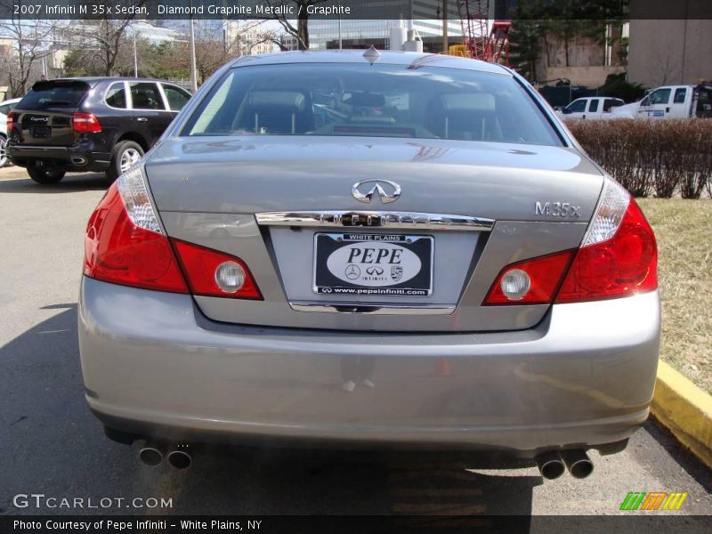 Diamond Graphite Metallic / Graphite 2007 Infiniti M 35x Sedan