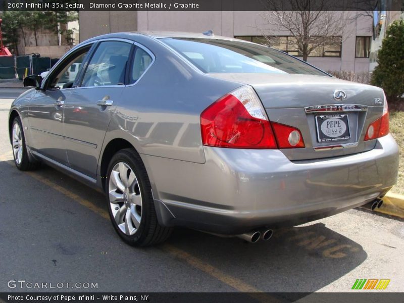 Diamond Graphite Metallic / Graphite 2007 Infiniti M 35x Sedan
