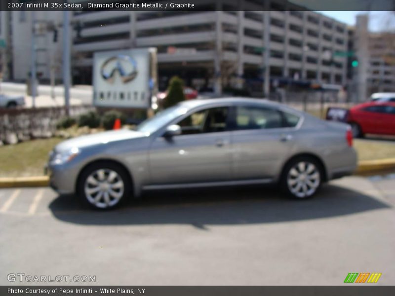 Diamond Graphite Metallic / Graphite 2007 Infiniti M 35x Sedan