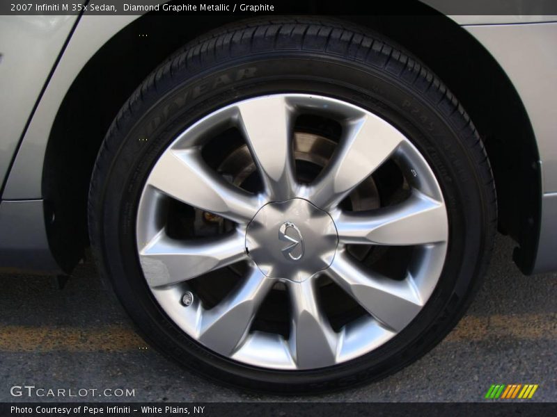 Diamond Graphite Metallic / Graphite 2007 Infiniti M 35x Sedan