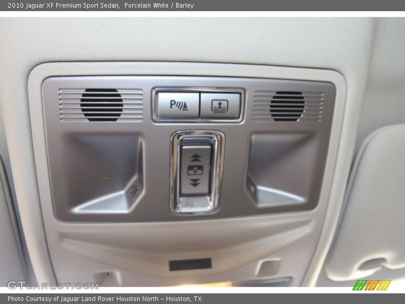 Porcelain White / Barley 2010 Jaguar XF Premium Sport Sedan