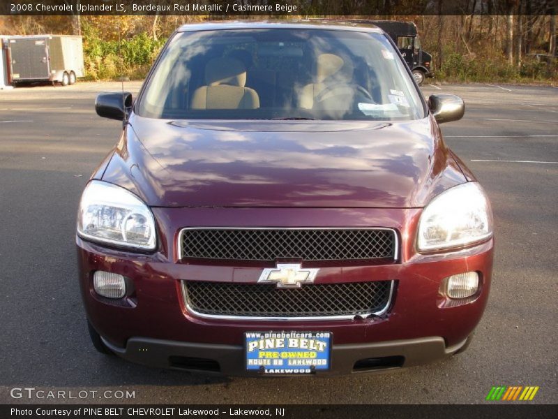 Bordeaux Red Metallic / Cashmere Beige 2008 Chevrolet Uplander LS