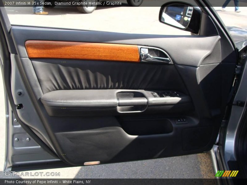 Diamond Graphite Metallic / Graphite 2007 Infiniti M 35x Sedan