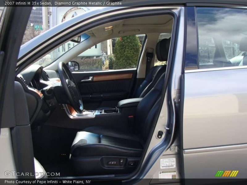 Diamond Graphite Metallic / Graphite 2007 Infiniti M 35x Sedan