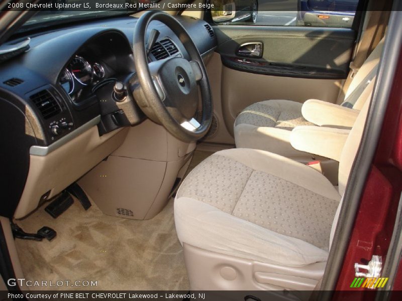 Bordeaux Red Metallic / Cashmere Beige 2008 Chevrolet Uplander LS