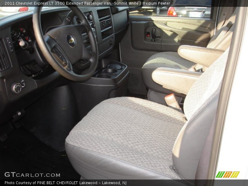 Summit White / Medium Pewter 2011 Chevrolet Express LT 3500 Extended Passenger Van