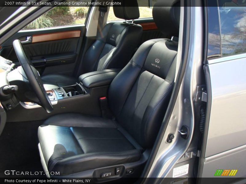 Diamond Graphite Metallic / Graphite 2007 Infiniti M 35x Sedan