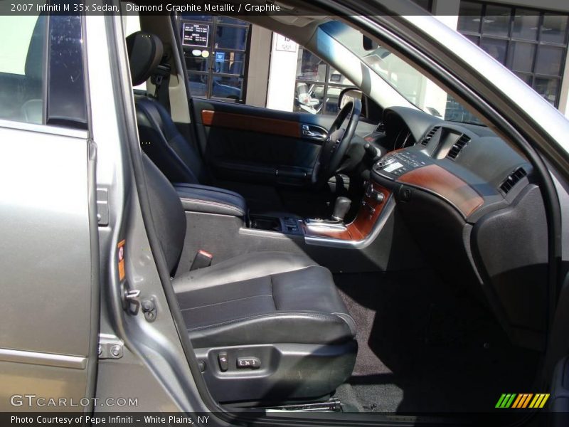 Diamond Graphite Metallic / Graphite 2007 Infiniti M 35x Sedan