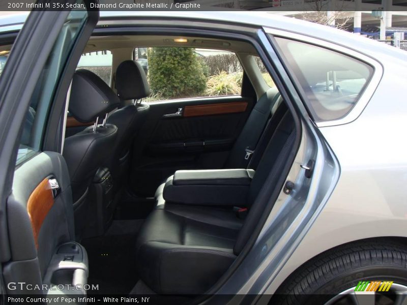 Diamond Graphite Metallic / Graphite 2007 Infiniti M 35x Sedan