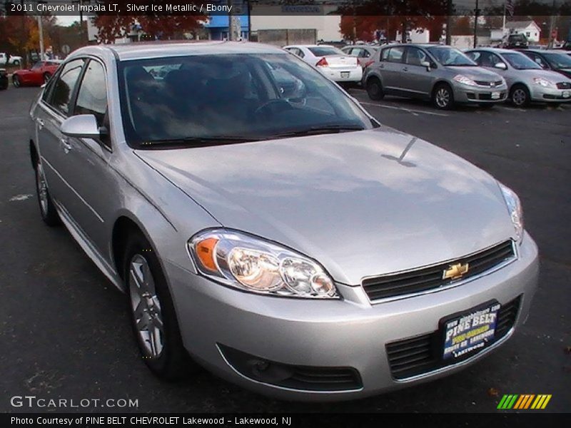 Silver Ice Metallic / Ebony 2011 Chevrolet Impala LT