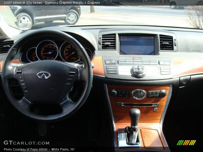Diamond Graphite Metallic / Graphite 2007 Infiniti M 35x Sedan