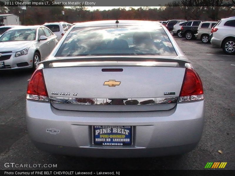 Silver Ice Metallic / Ebony 2011 Chevrolet Impala LT