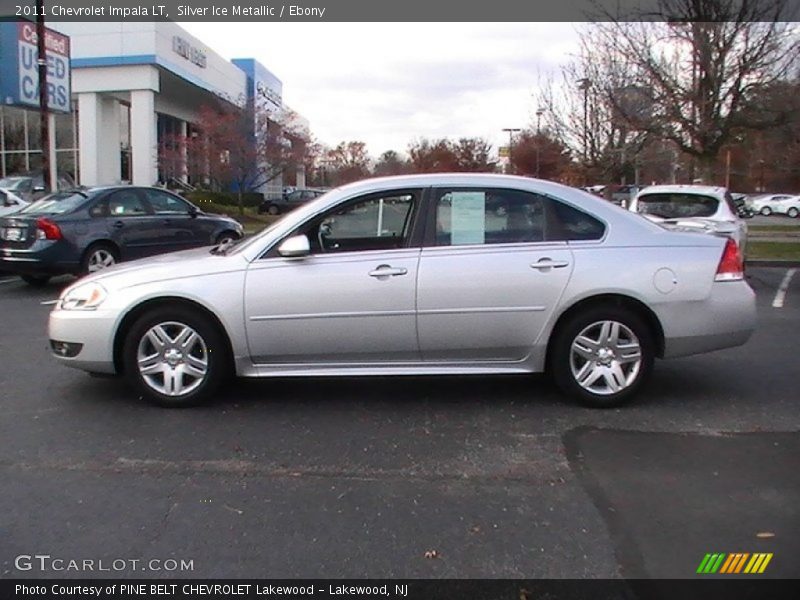 Silver Ice Metallic / Ebony 2011 Chevrolet Impala LT