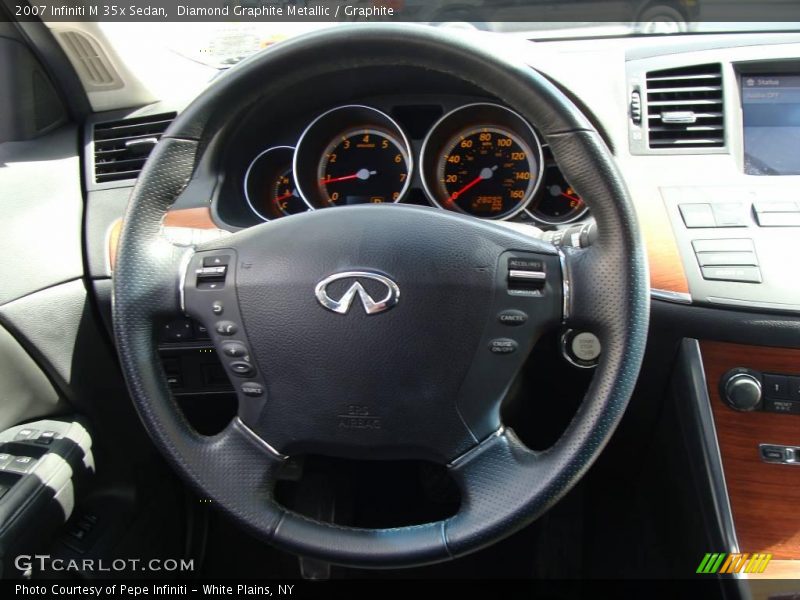 Diamond Graphite Metallic / Graphite 2007 Infiniti M 35x Sedan