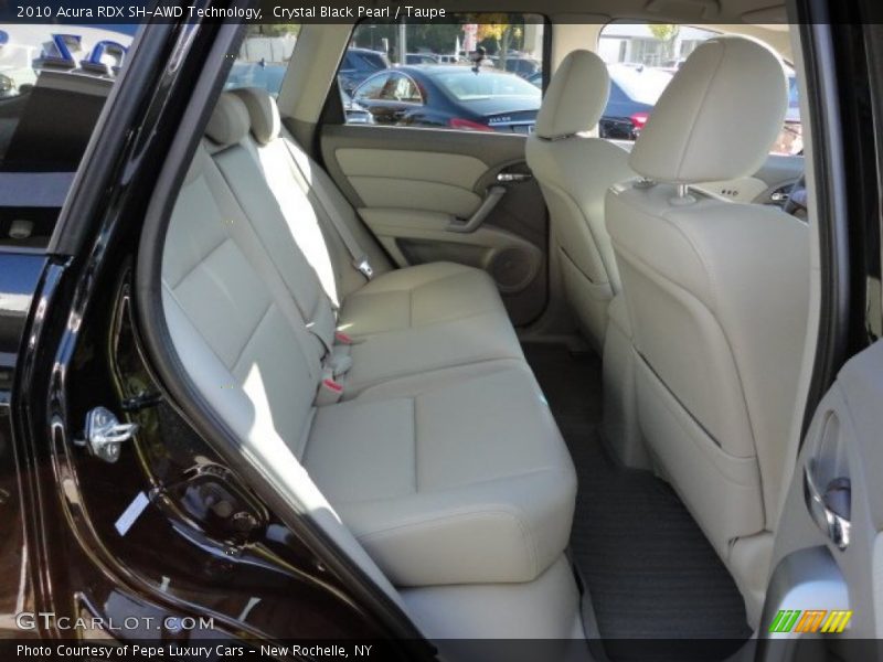 Crystal Black Pearl / Taupe 2010 Acura RDX SH-AWD Technology