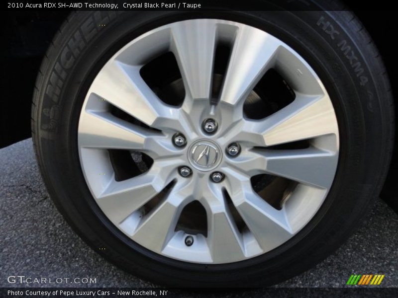 Crystal Black Pearl / Taupe 2010 Acura RDX SH-AWD Technology