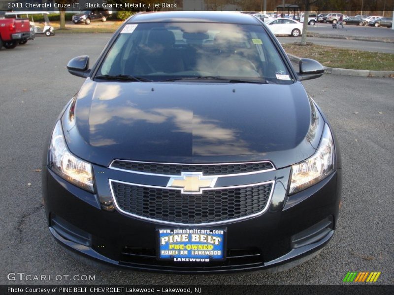 Black Granite Metallic / Jet Black 2011 Chevrolet Cruze LT