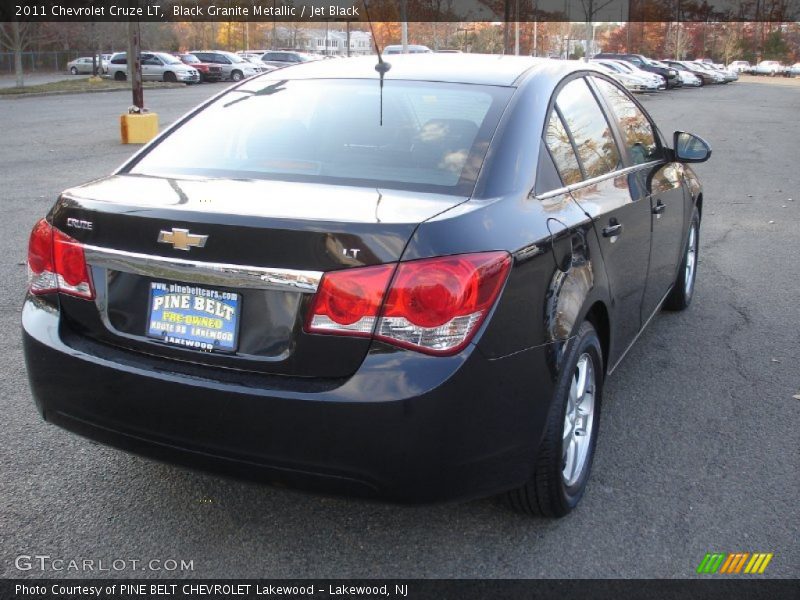 Black Granite Metallic / Jet Black 2011 Chevrolet Cruze LT