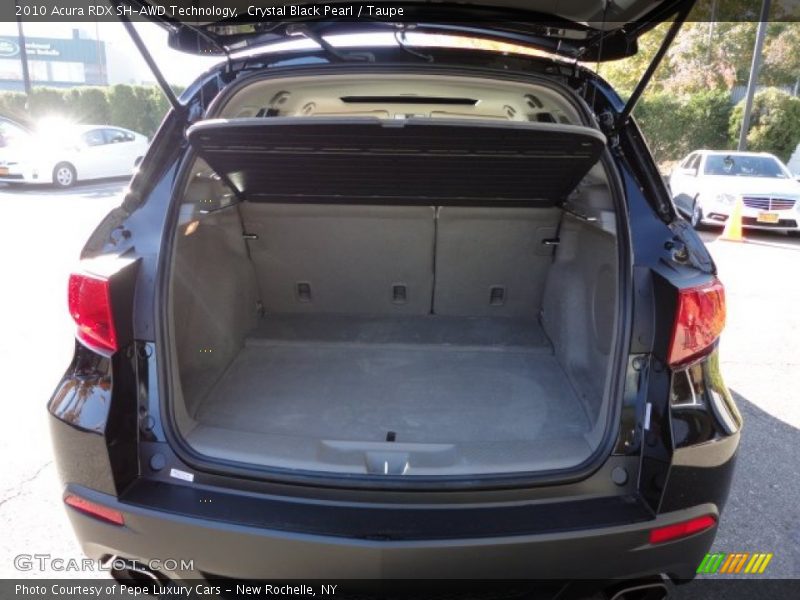 Crystal Black Pearl / Taupe 2010 Acura RDX SH-AWD Technology