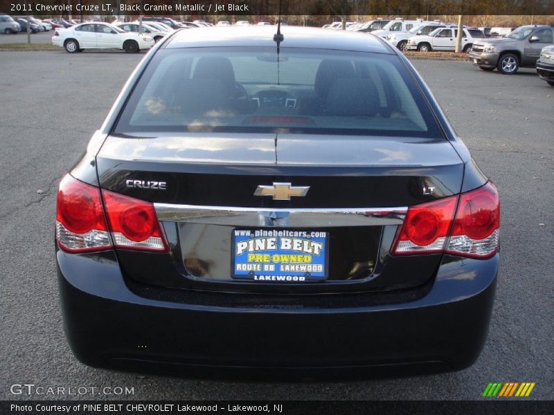 Black Granite Metallic / Jet Black 2011 Chevrolet Cruze LT