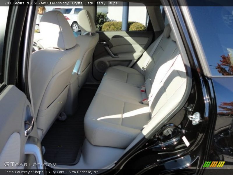 Crystal Black Pearl / Taupe 2010 Acura RDX SH-AWD Technology
